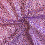 Zsa Zsa Polyester Spandex Sequin Fabric - Embroidered Sequins, 50" Width, 2-Way Stretch (1 Yard)