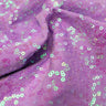 Zsa Zsa Pearl Polyester Spandex Sequin Fabric - Pearlescent Embroidered, 50" Width, 2-Way Stretch (1 Yard)