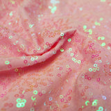 Pearlescent Sequin Spandex Fabric