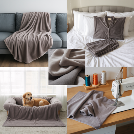 Anti-Pill Polar Fleece Fabric - Soft Plush, 58" Width