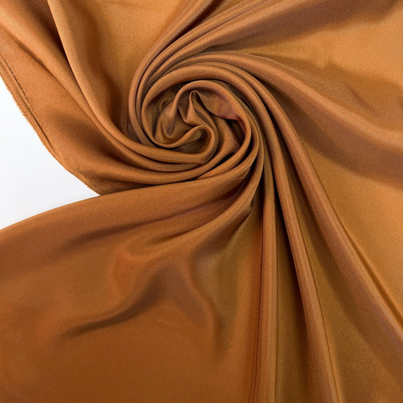 Stretch Lining Twill Brown Shade