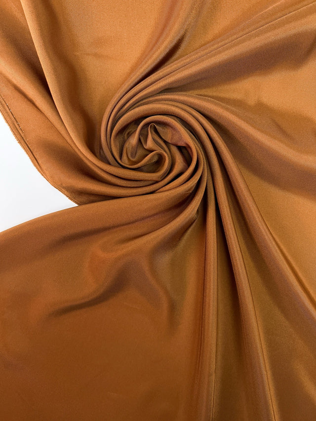 Stretch Lining Twill Brown Shade