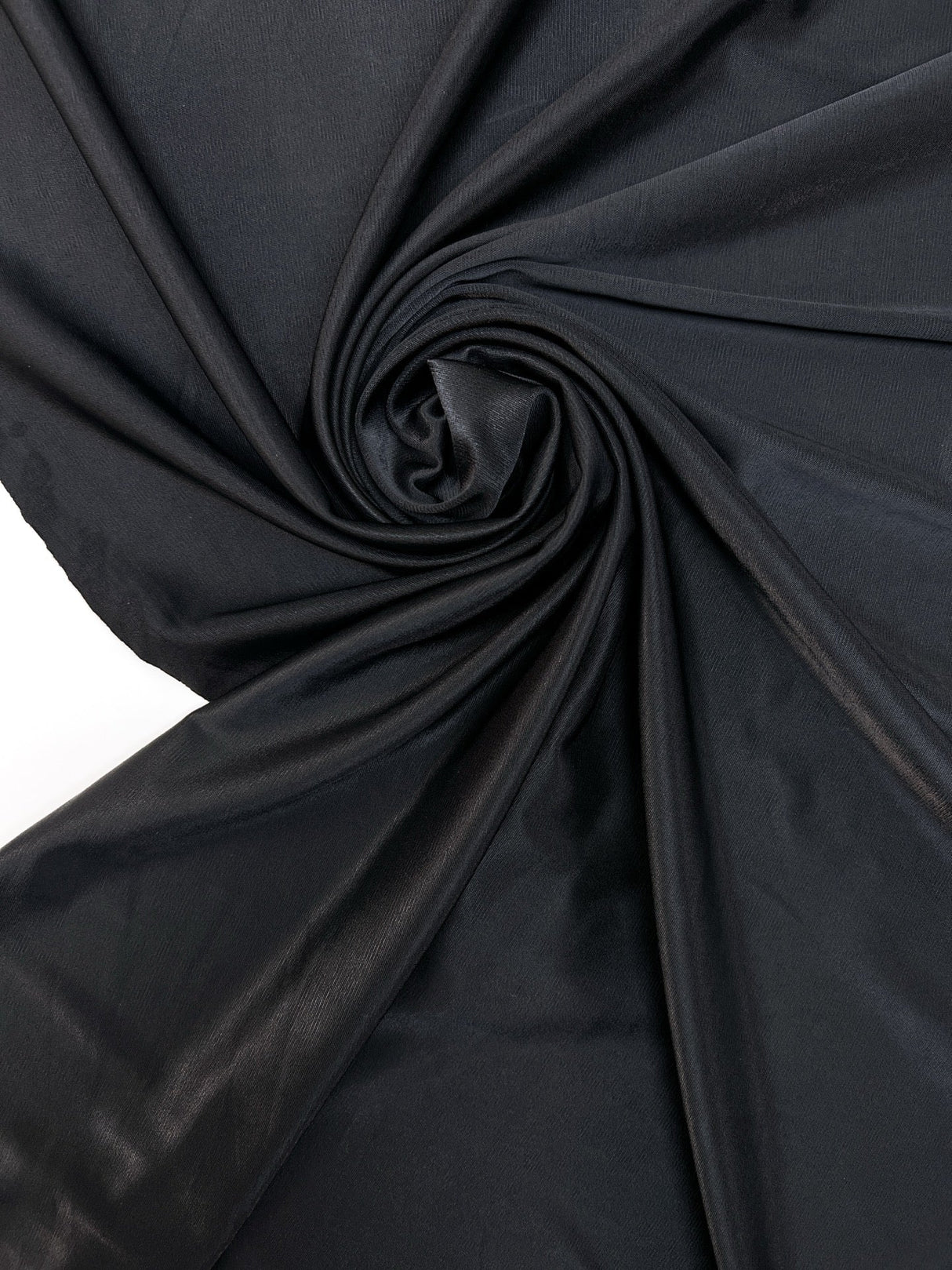 Black Viscose Knitted Fabric