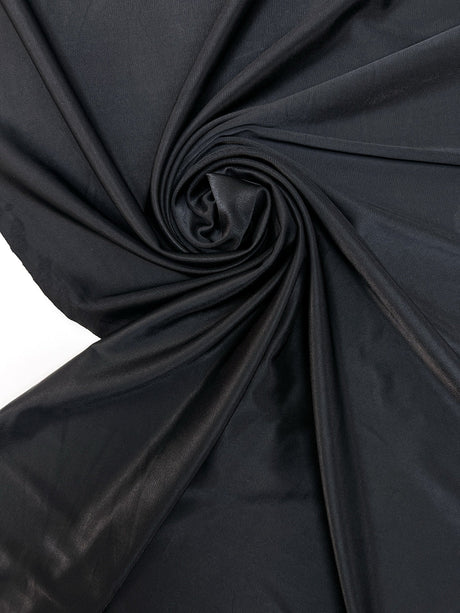 Black Viscose Knitted Fabric