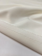 White Crepe Acetate Fused Fabric
