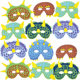 Dinosaur Foam Masks, 12 count