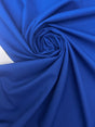 Blue Wool Blend Fabric