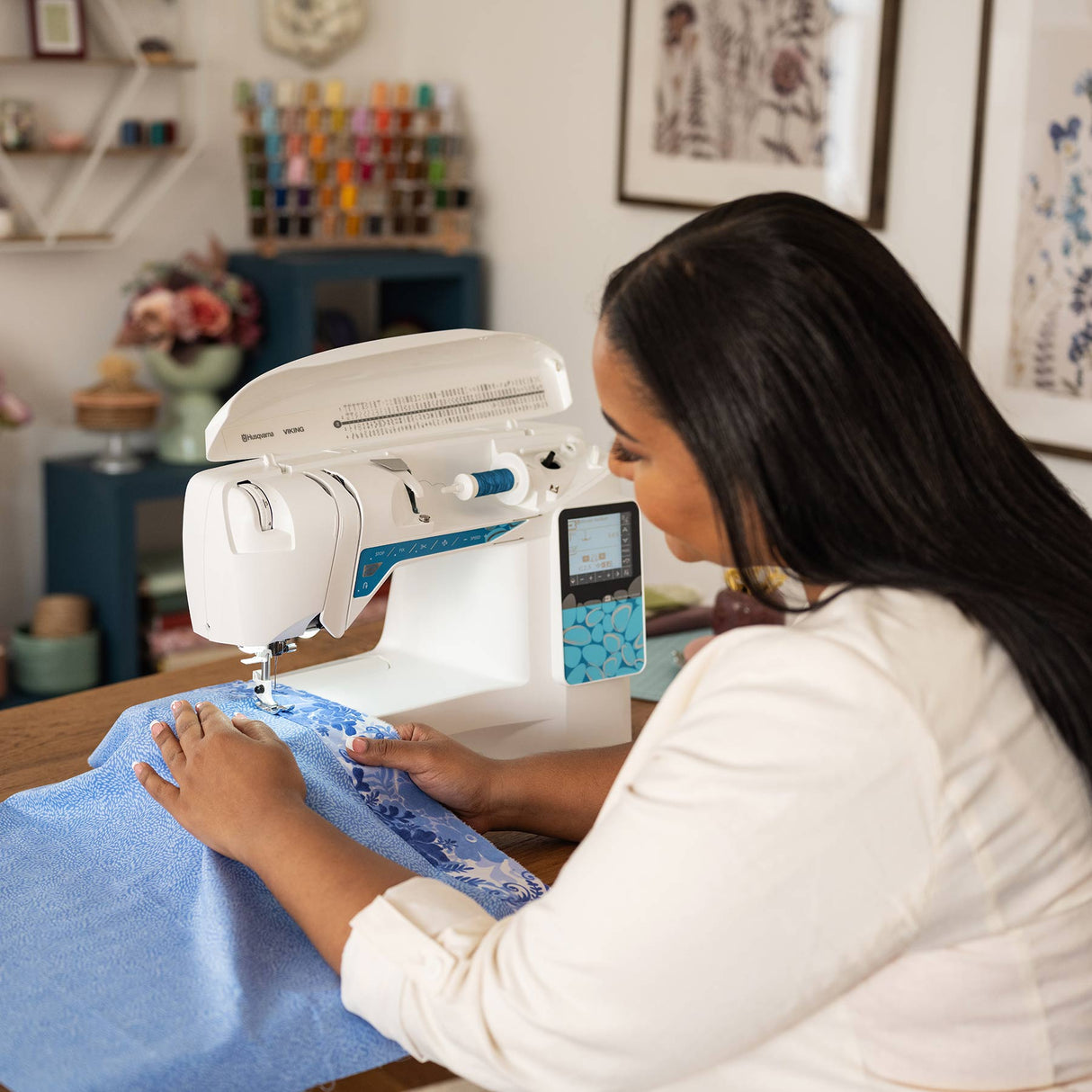 Husqvarna Viking Opal 670 Sewing Machine - Computerized Sewing Machine, 200 Stitches, 8" Sewing Surface (1 Unit)