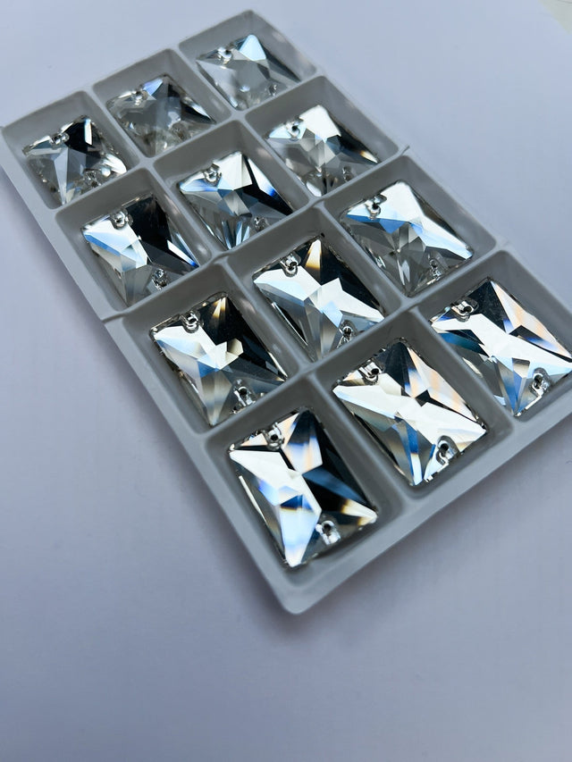 Italian Shades White Crystal Sewing Notions