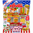 eFrutti Gummi Lunch Bags – 12 Count burgers, fries, hot dogs, pizza, and more