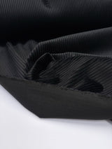 Cotton Corduroy Black Ribbed