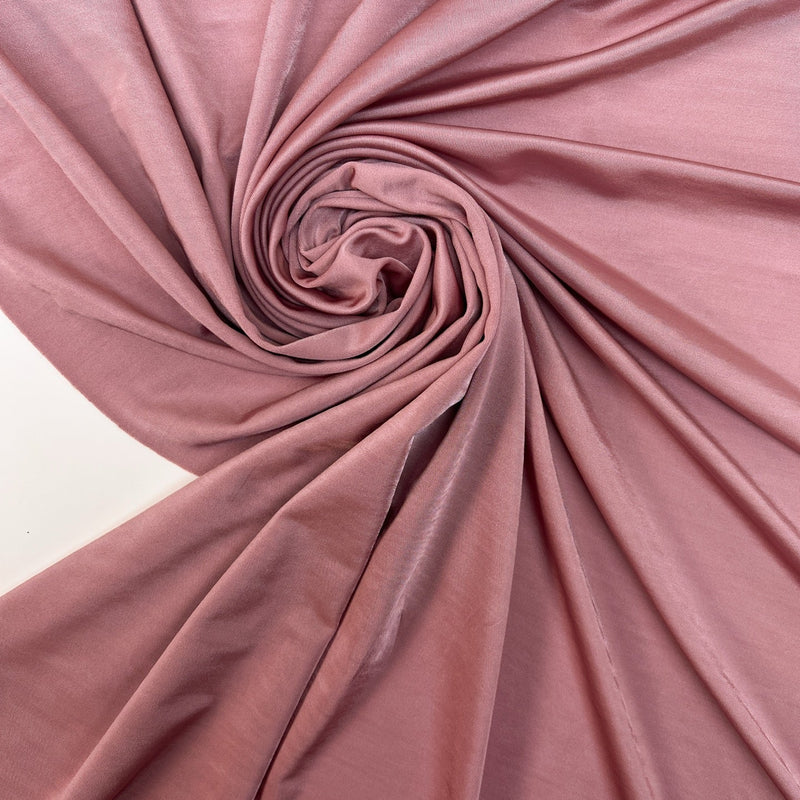 Viscose Knitted Moiré Pink