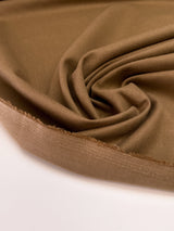 Cotton Basket Weave Fabric Brown