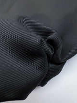 Jacquard Wool Fabric Blue Black