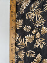 Viscose Chiffon Printed Black Brown
