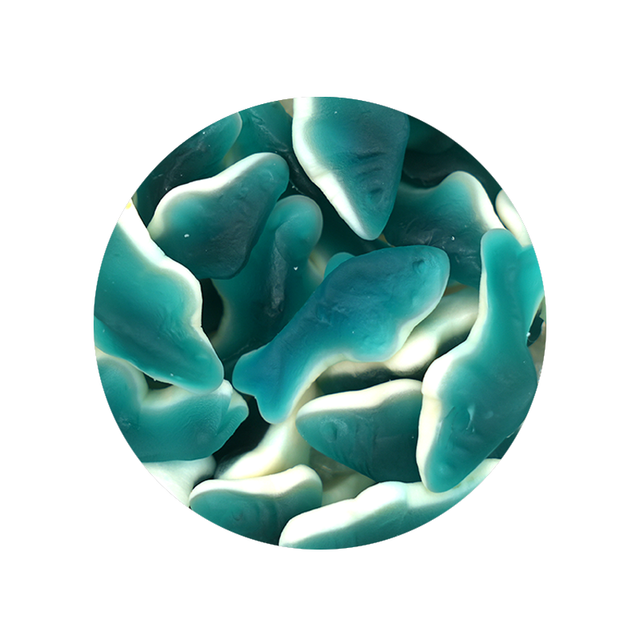 Blue Gummi Sharks - Bulk Bin 2249 (30 pounds)