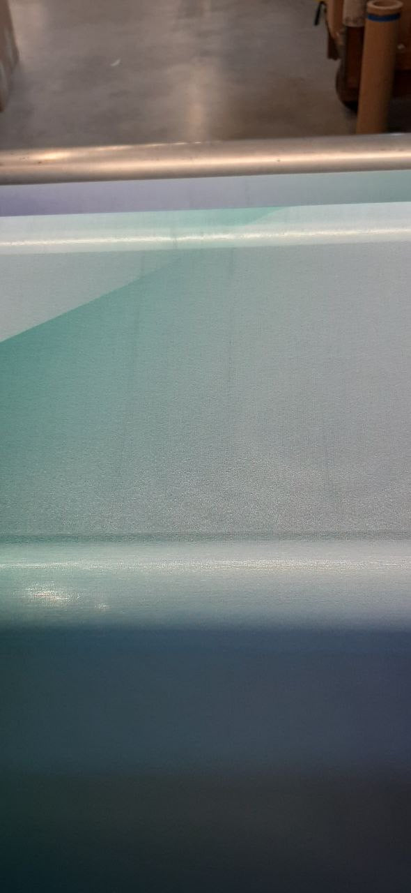 Polyester Chiffon Crepe Printed Fabric Purple Green