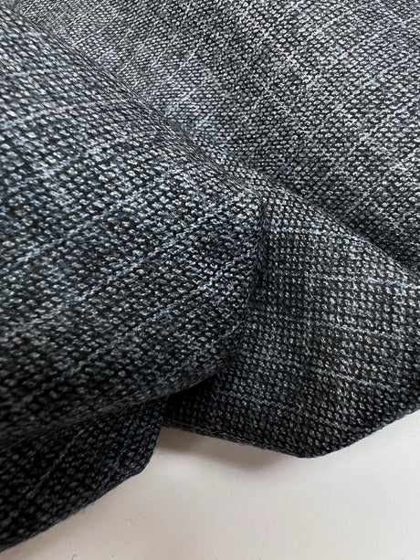 Virgin Wool Tweed Checked
