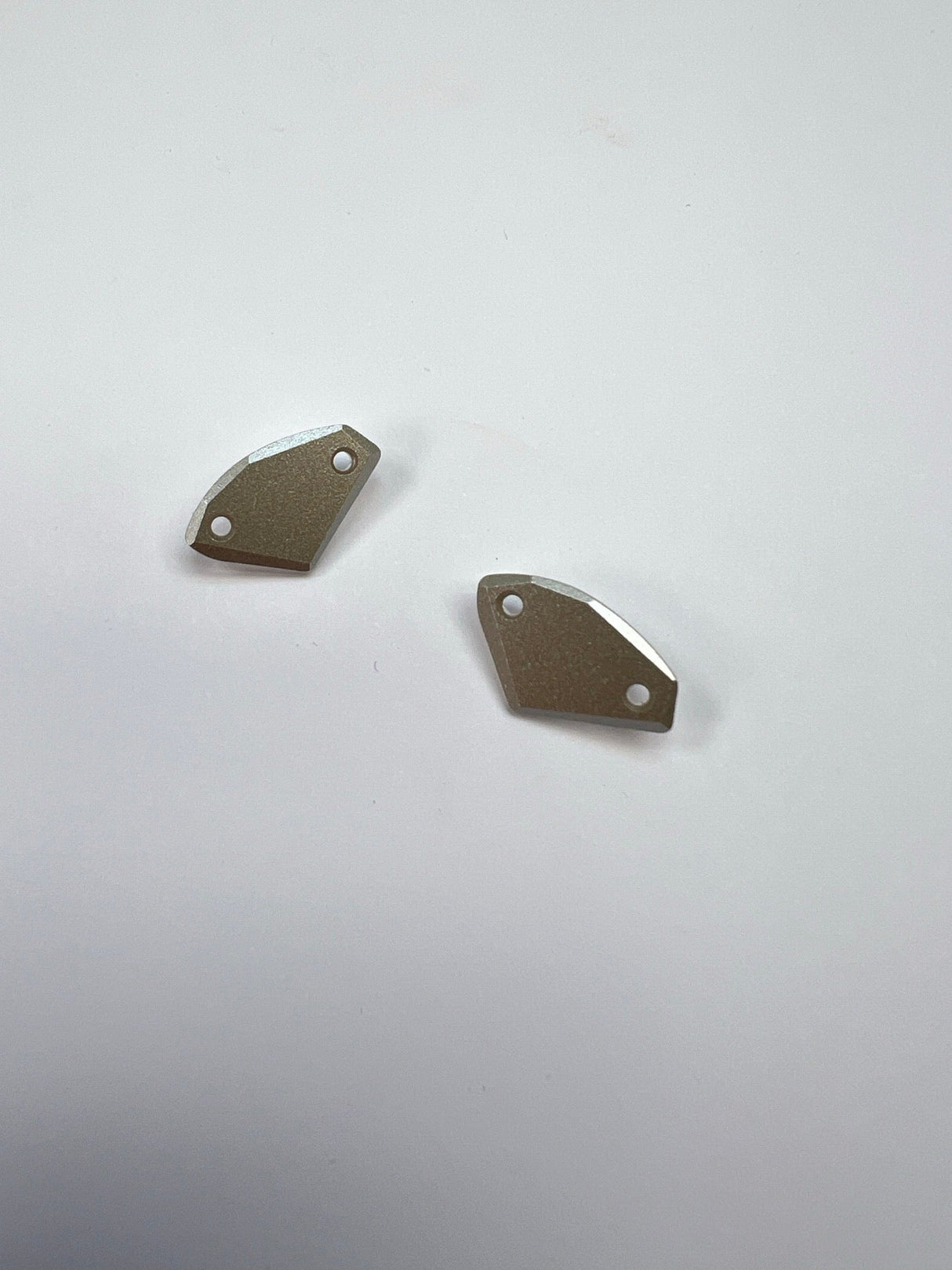 Silver Sewing Notions With Crystals