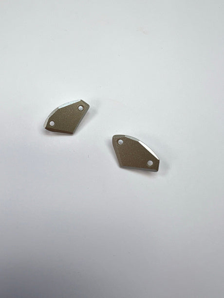 Silver Sewing Notions With Crystals