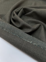 Wool Tweed Checked Gray-Brown