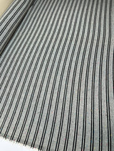 Italian Wool Striped Fabric Multicolour