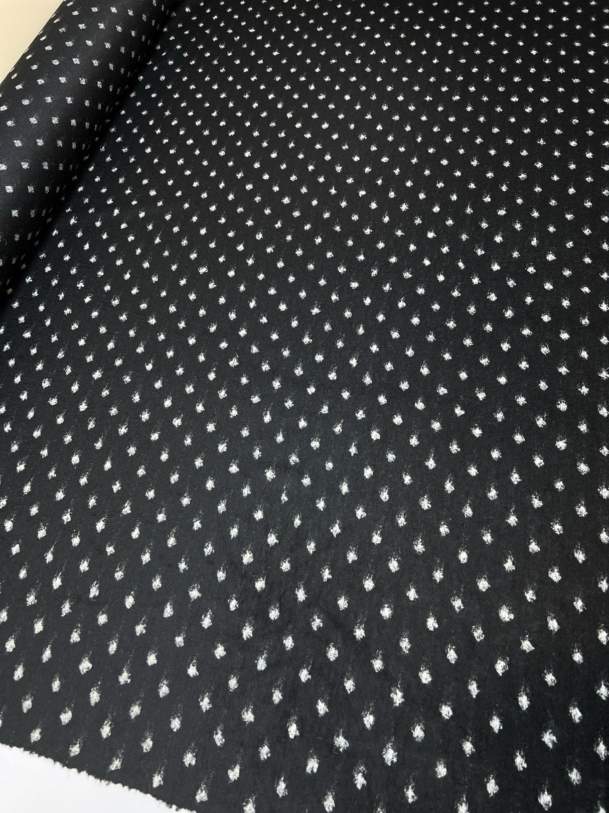 Dense Wool Fabric Non-Stretch
