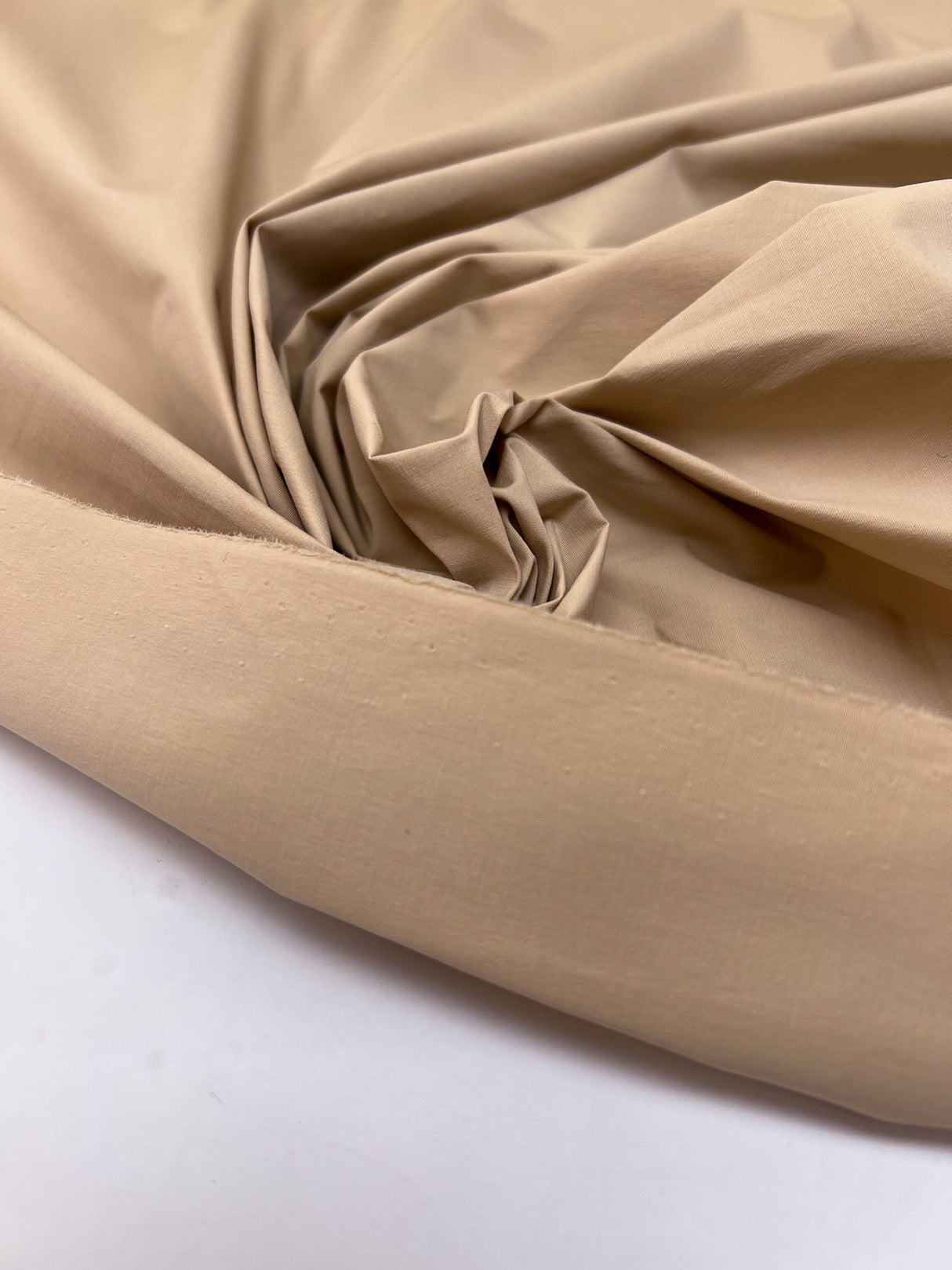 Cotton Elastane Rep Weave Beige