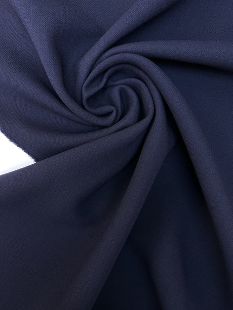 Wool Polyamid Double Weave Blue-Purple Stretch Fabric
