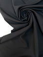 Black Polyester Satin Fabric
