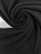 Wool Tweed Melange Gray Black