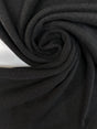 Wool Tweed Melange Gray Black