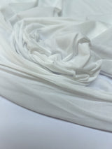 Polyamide Elastane Knitted Lining White
