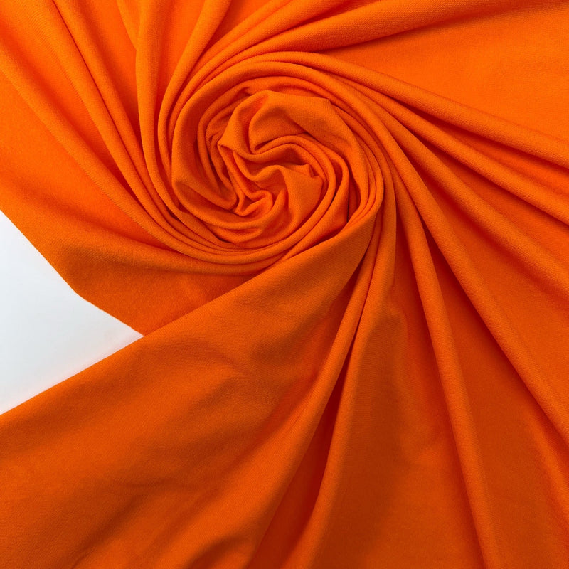 Orange Viscose Knit Fabric