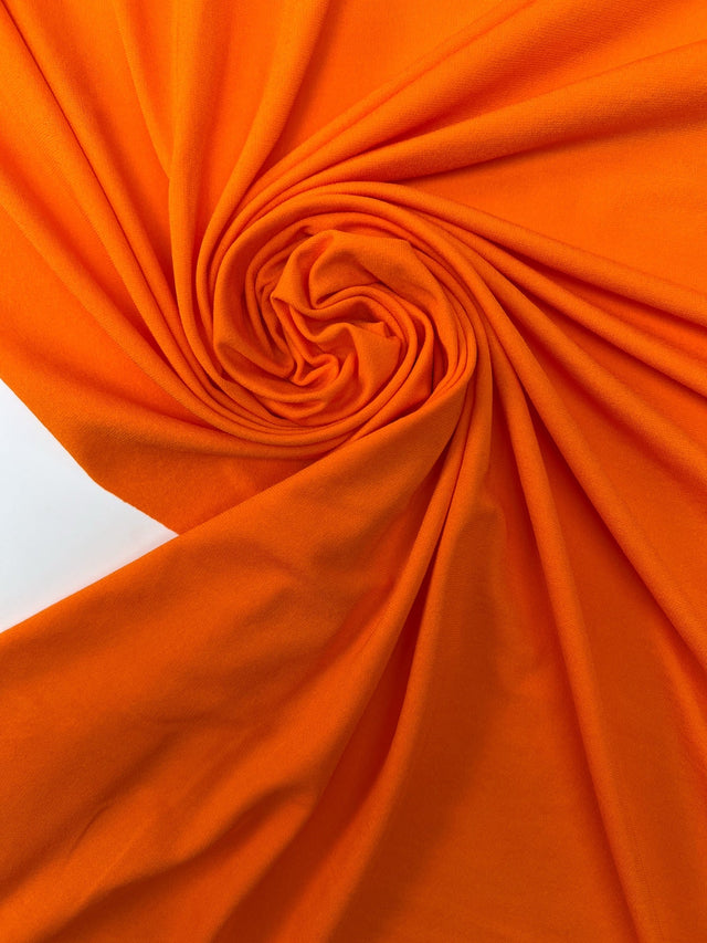 Orange Viscose Knit Fabric