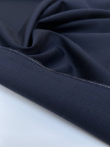 Virgin Wool Jacquard Geometric Purple-Blue