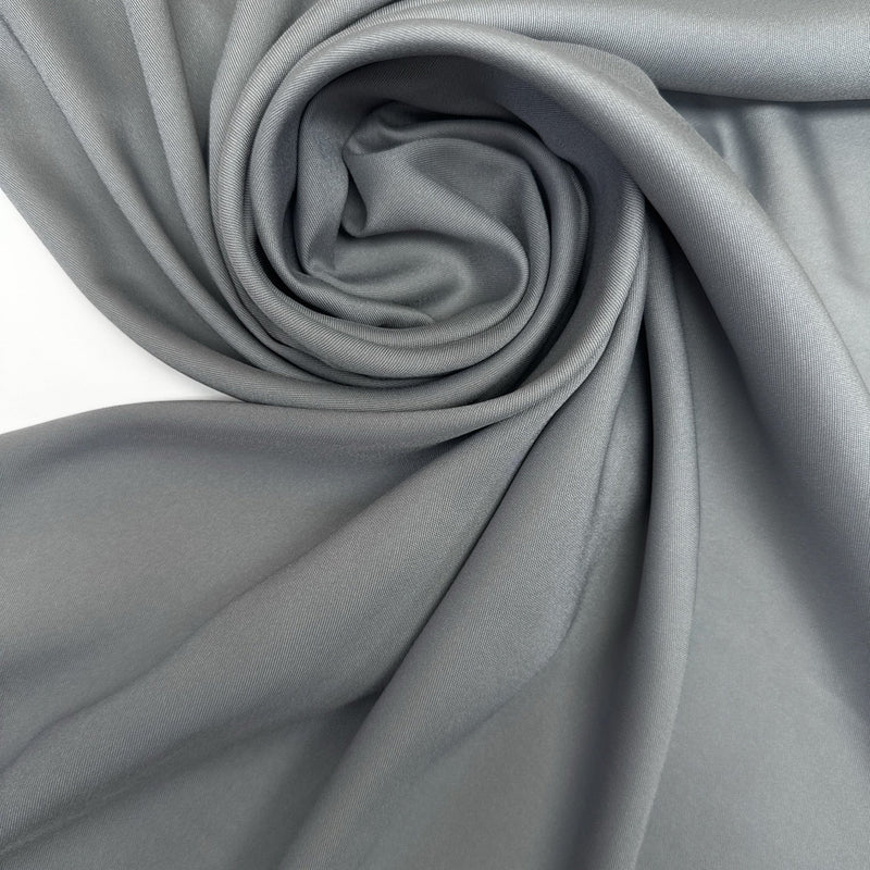 Gray Polyester Twill