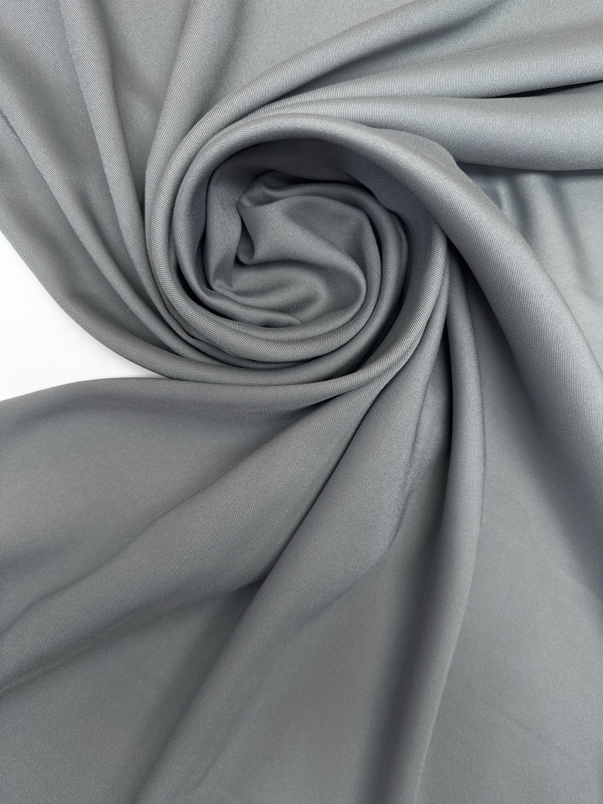 Gray Polyester Twill