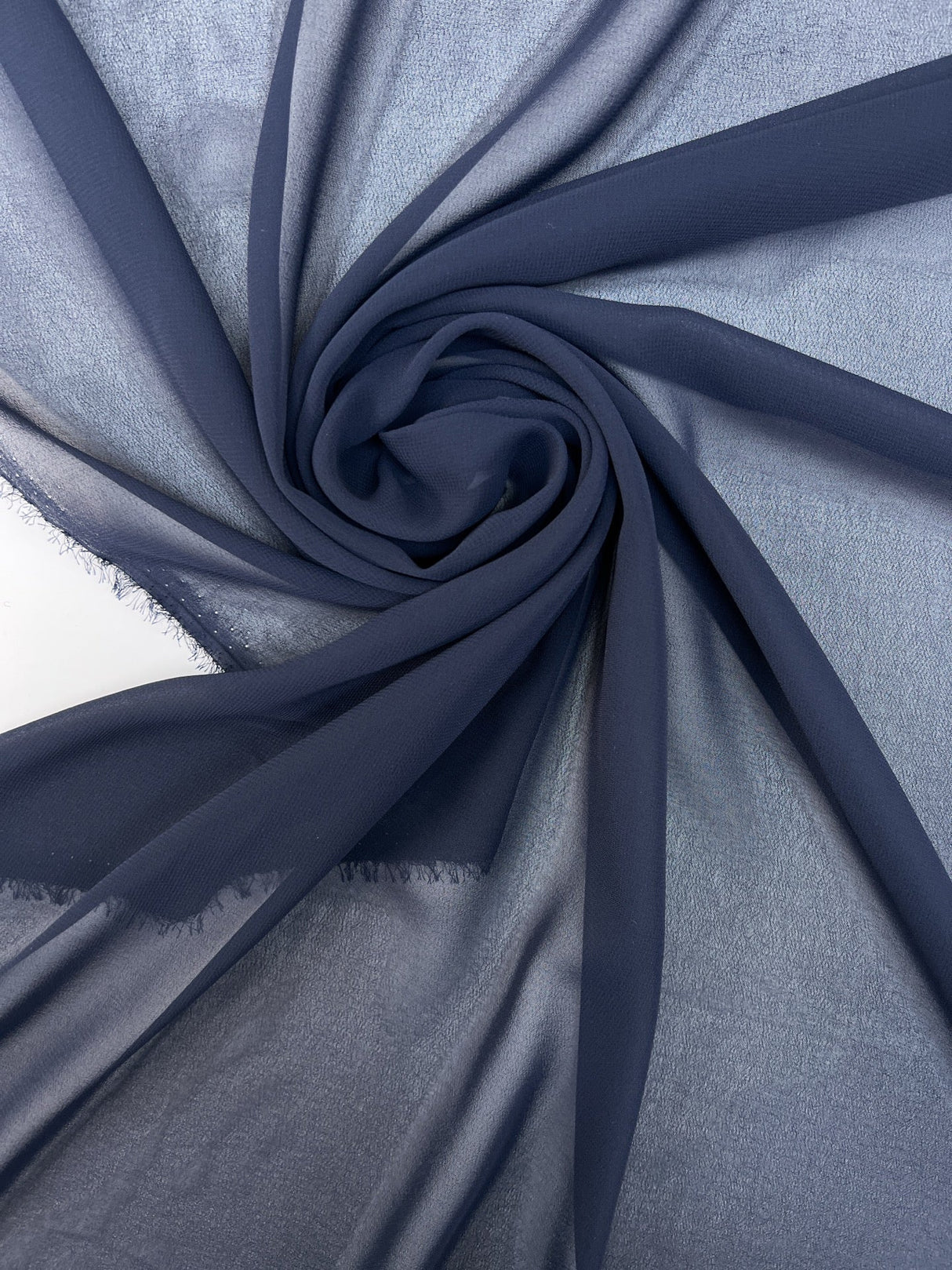 Polyamide Crepe Fabric Blue