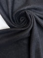 Black Sequined Wool Knitted Fabric