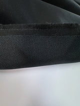 Black Wool Polyamid Woven