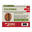 Red Brick Coffee - Red Brick Whole Coffee Beans, Decaf Colombia (5 pounds)