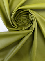 Eco Leather Knitted Fabric Green White
