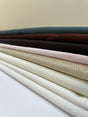 Viscose Satin Weave Brown Blend Fabric