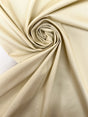 Cotton Twill Beige White Stretch
