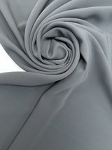 Gray Polyester Elastane Woven