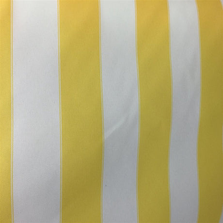 Striped Canvas Waterproof Outdoor Polyester Canvas Fabric - Striped, 60" Width (1 Yard)