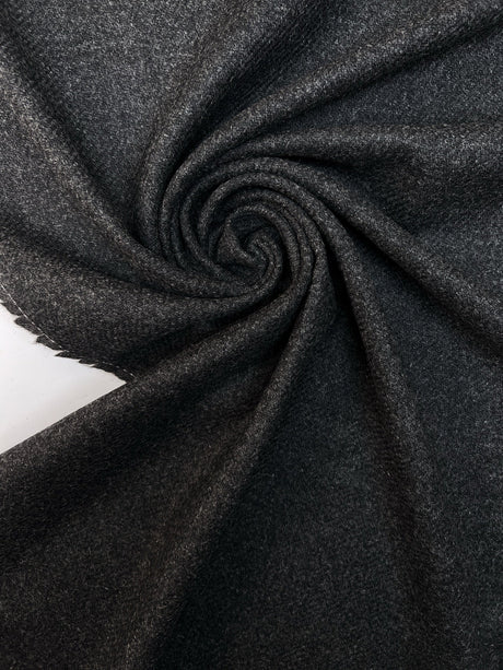 Wool Tweed Melange Gray