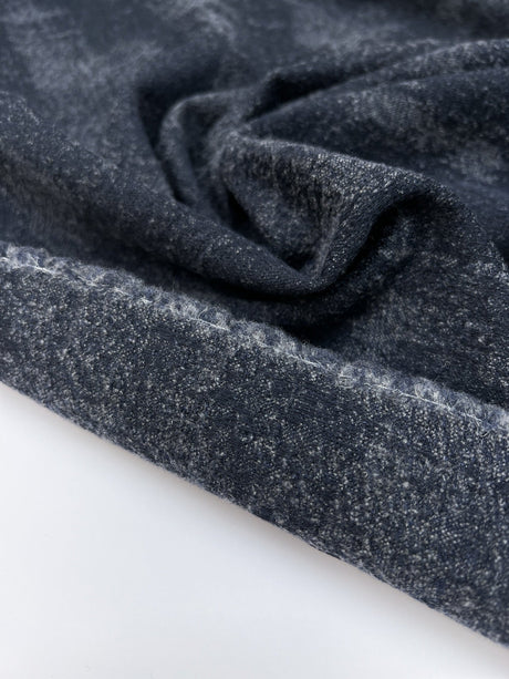 Virgin Wool Checked Coat Fabric