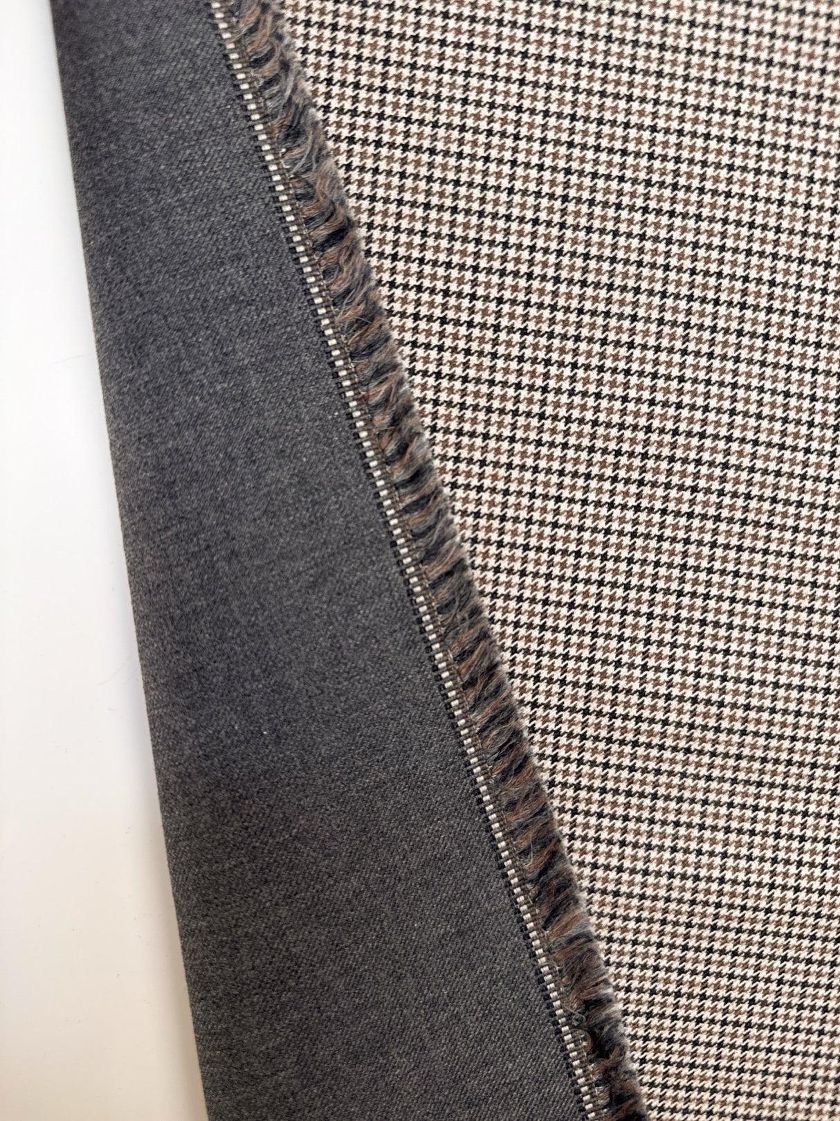 Cotton Bonded Houndstooth Fabric